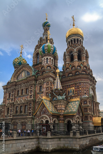 Church of the Savior on Spilled Blood in St. Petersburg © Ann