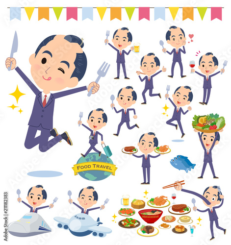 japanese samurai Businessman_food festival