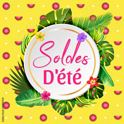 soldes d'été
