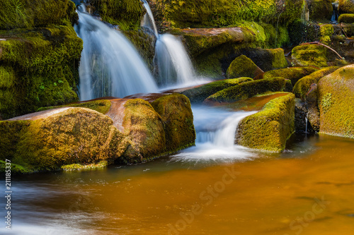 Waterfall near Lady Clough  Peak District