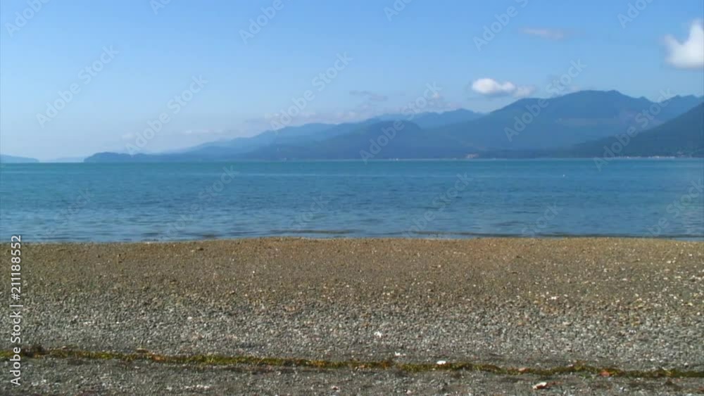 Panning View of a Scenery, Hood Canal Panning View of a Scenery, Hood Canal