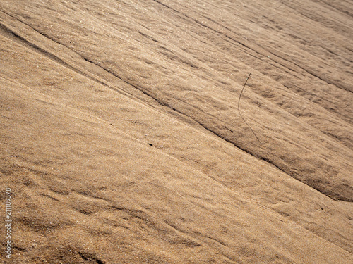Sand on sand dune, sand diagonal photo