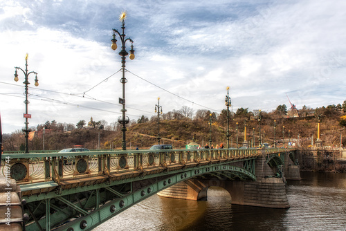 Svatopluk Cech Bridge in Prague photo