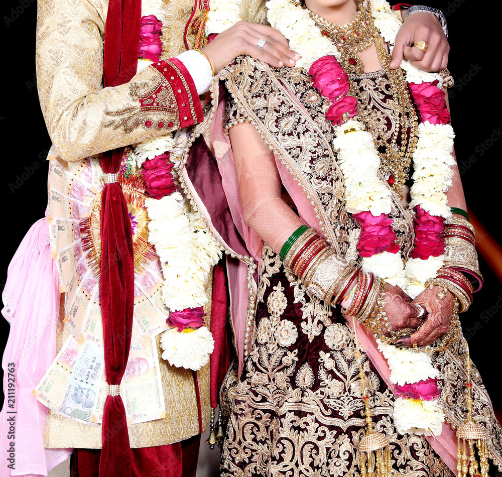Indian Wedding Couple Outfits Traditional Lehenga And Indo Western For  Bride Groom A, Indian Wedding Couple