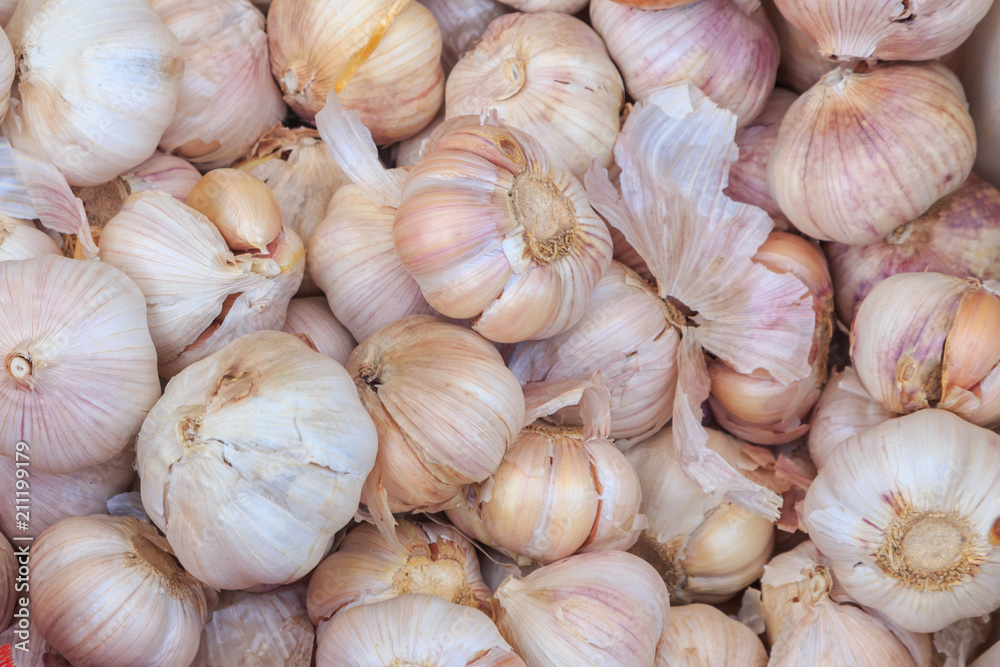 Close-up of garlic Close-up of garlic