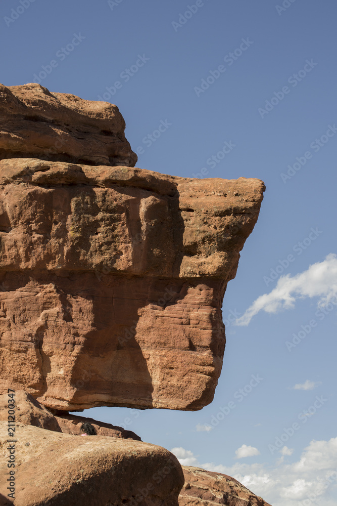 Garden of the Gods balanced sandstone formations