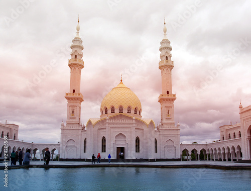 Photo of beautiful unusual White Mosque