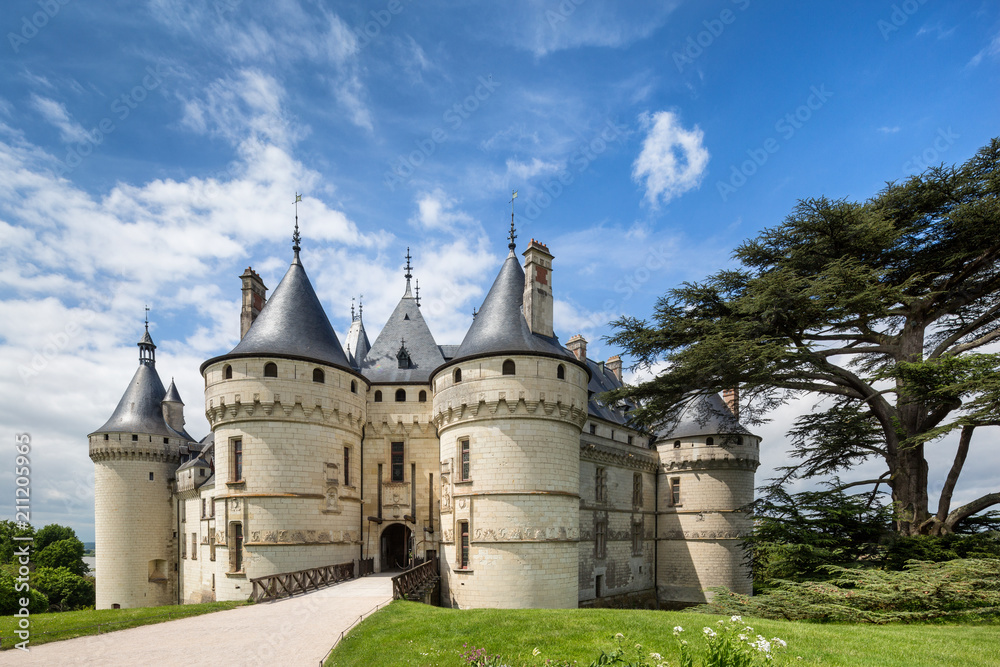 The Château de Chaumont castle in Chaumont-sur-Loire, Loir-et-Cher, France The Château de Chaumont castle in Chaumont-sur-Loire, Loir-et-Cher, France
