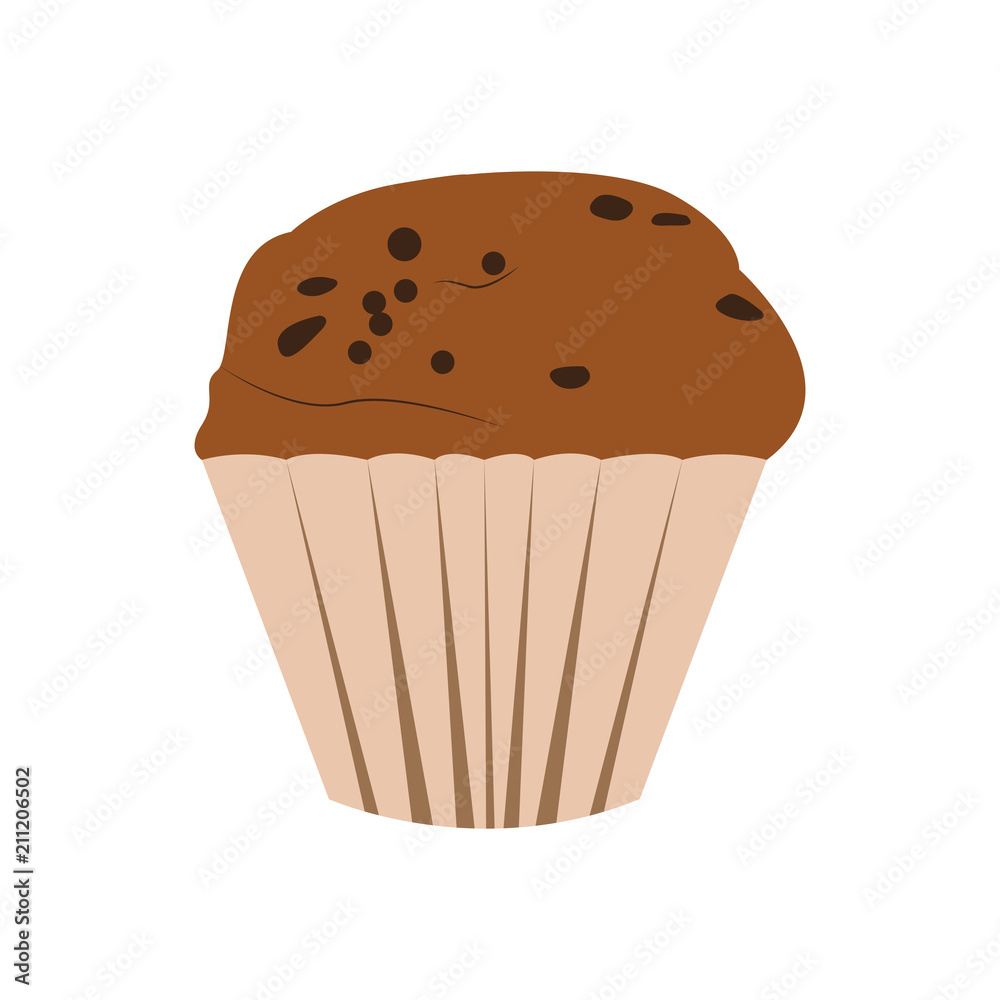 Isolated muffin icon Isolated muffin icon