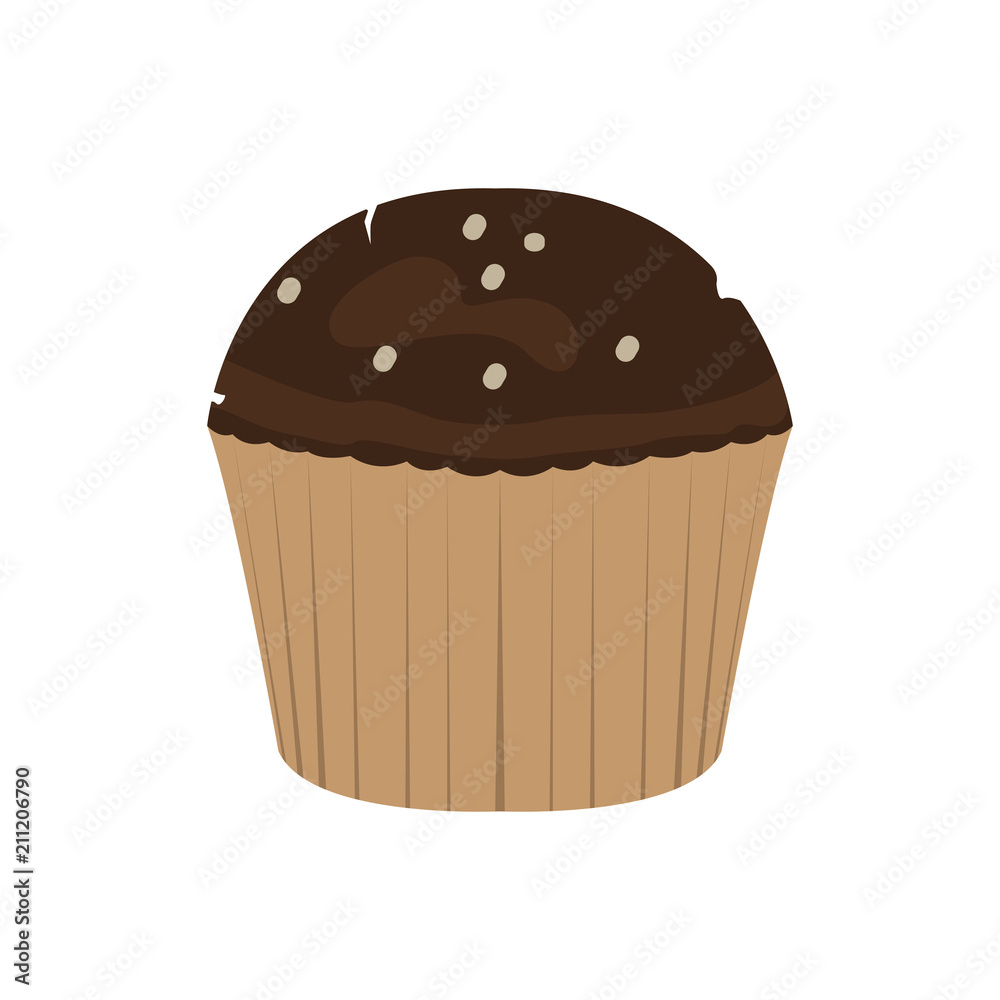 Isolated muffin icon Isolated muffin icon