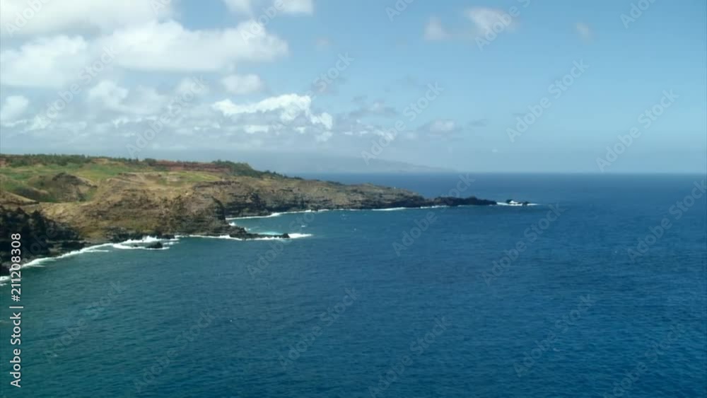 Zoom In to Point on Beautiful Blue Water Zoom In to Point on Beautiful Blue Water