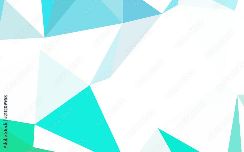 Light BLUE vector abstract polygonal background. Light BLUE vector abstract polygonal background.