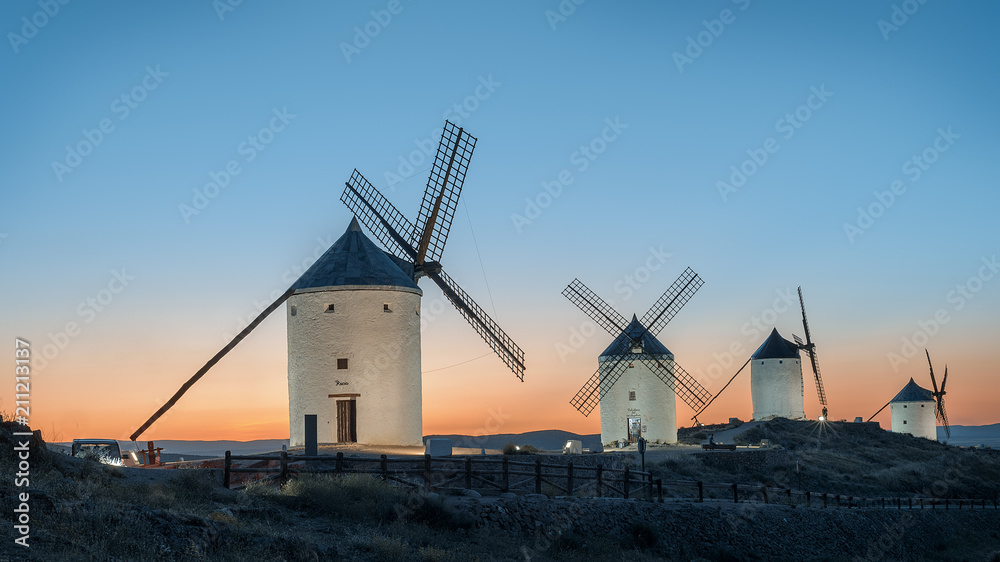 windmill quixote spain