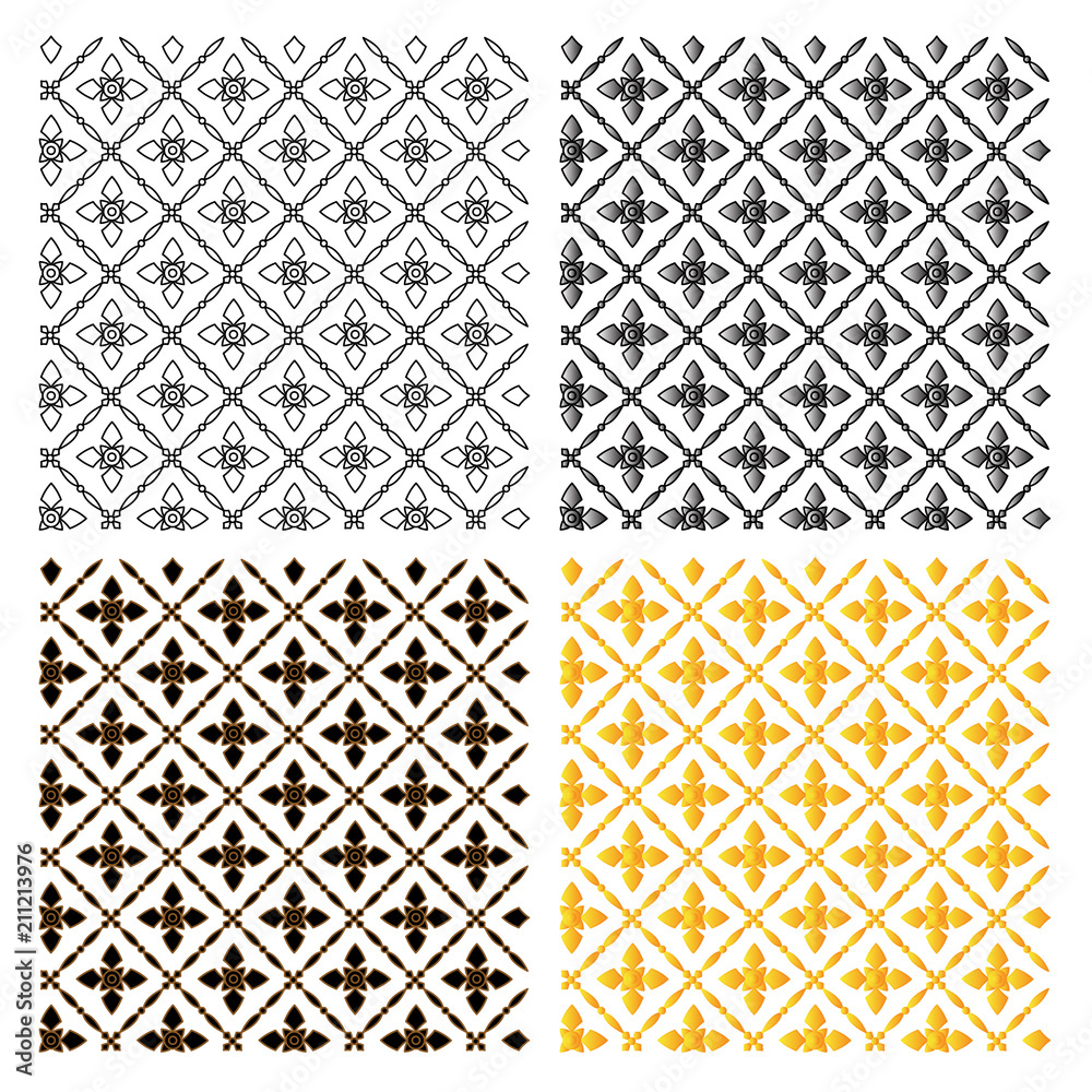 beautiful Thai pattern 