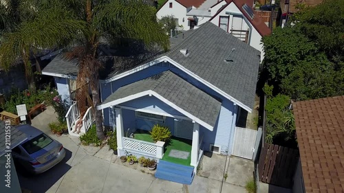 Drone Reveal of Southern California Bungalow Neighborhood