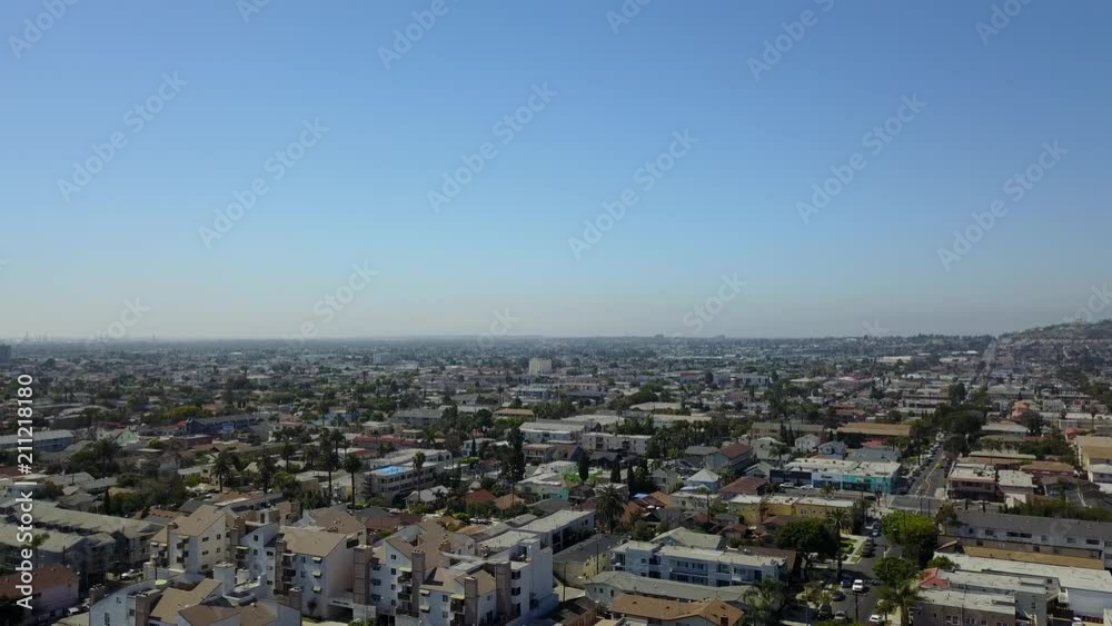 Stable Aerial Shot of Sprawling Desert City Stable Aerial Shot of Sprawling Desert City
