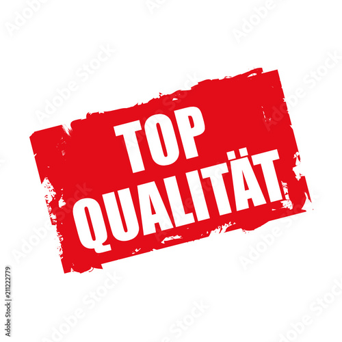 Störer Button mit Qualitätsauslobung zur Verkaufsförderung - Top Qualität 