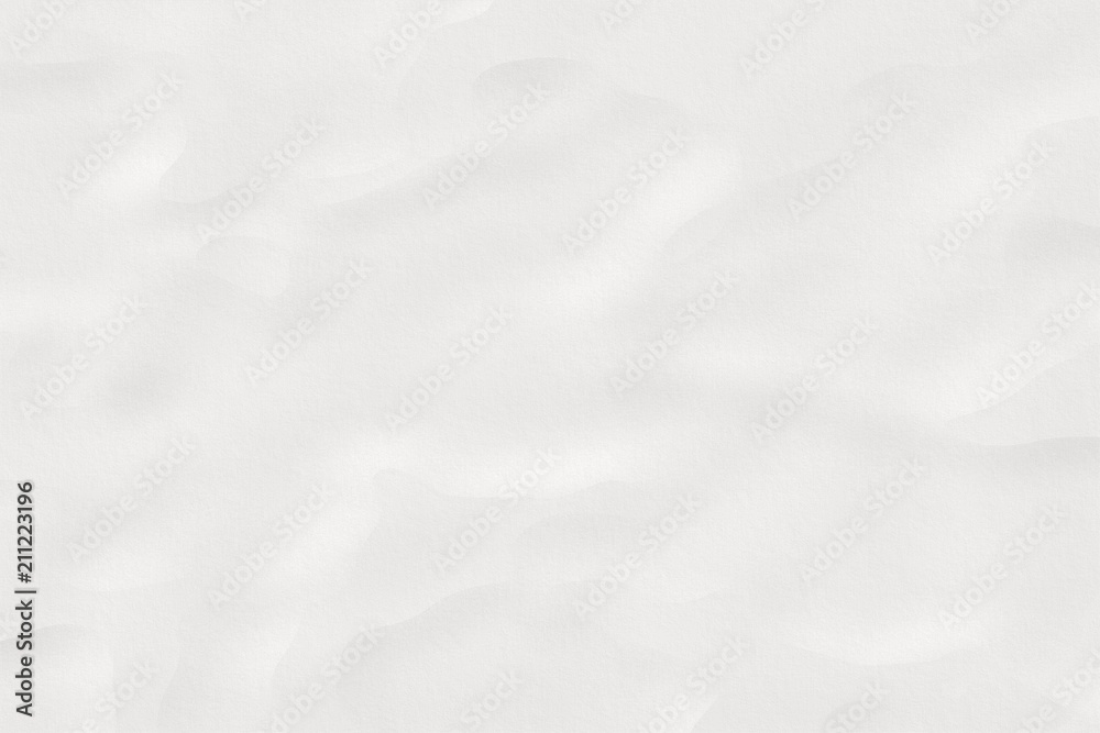Texture of white crumpled paper, abstract background