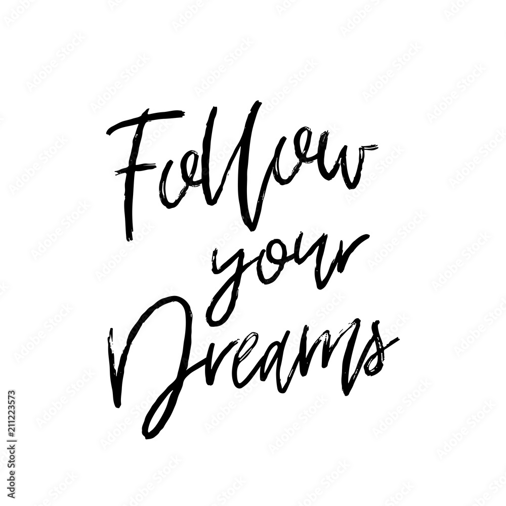 Vector typography poster Vector typography poster