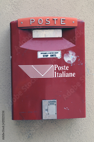 Briefkasten, Burano, Venedig, Venetien, Italien, Europa