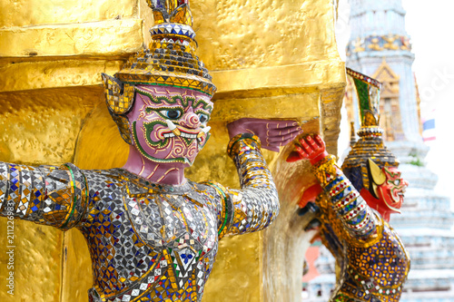 Demon Guardian at Wat Phra ...