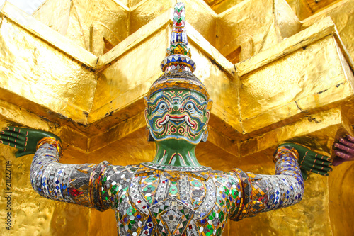 Demon Guardian at Wat Phra ...