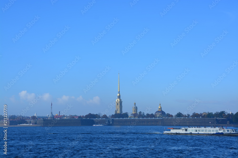 ロシアサンクトペテルブルクのペトロパヴロフスク要塞 StockFoto Adobe Stock