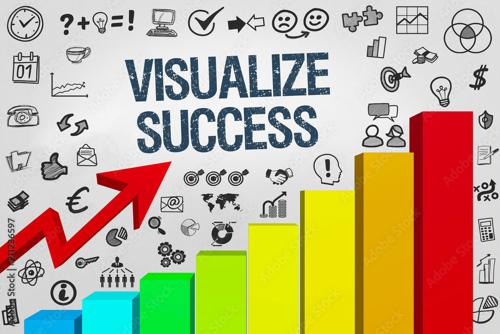 Visualize Success Stock Illustration | Adobe Stock