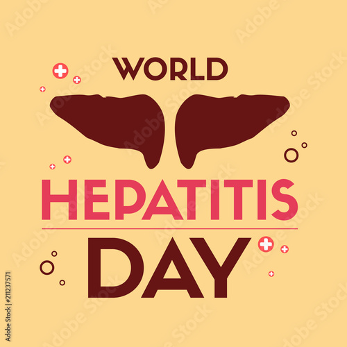 World hepatitis day design banner