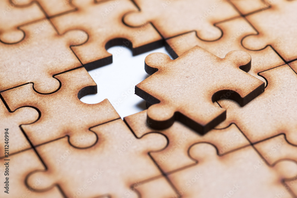 Puzzle close up Puzzle close up