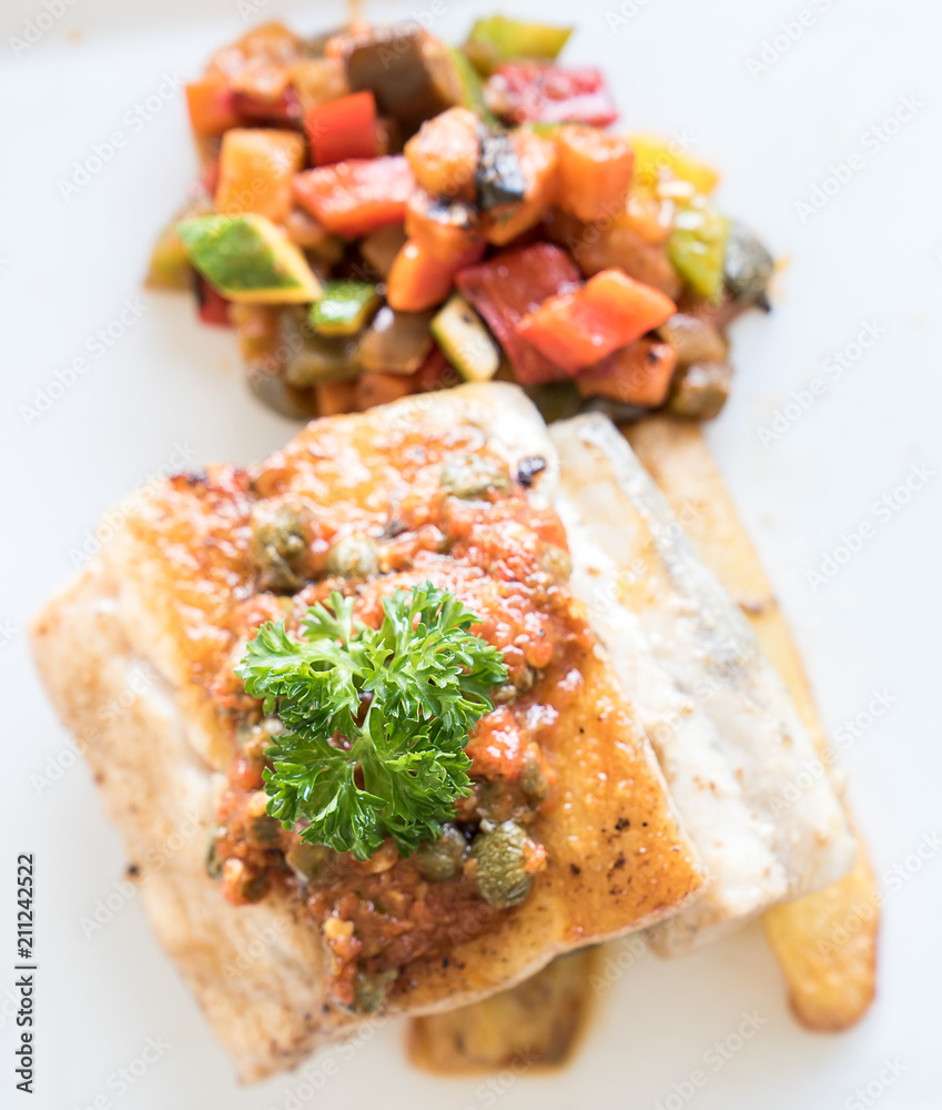 Grilled seabass Grilled seabass