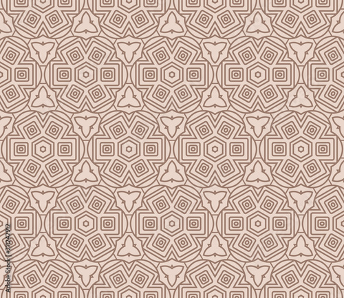decorative ethnic ornament. Seamless vector illustration. geometric style. for printing on fabric, paper for scrapbooking, wallpaper, cover, page book.