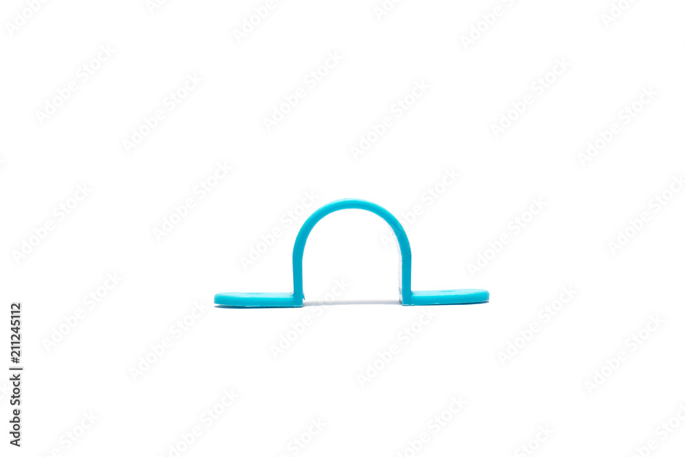SADDLE CLIP isolated on white background SADDLE CLIP isolated on white background