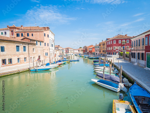 Venice, Italy - Among the canals of the island of Murano, famous for its artistic glass craftsmanship © arkanto