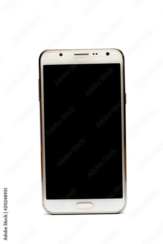 Smart phone isolated on white background Smart phone isolated on white background