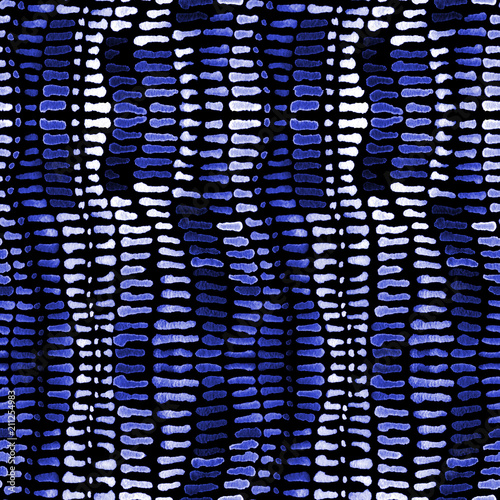 Seamless watercolour spots and strokes pattern for fabric, textile, wrapping, ceramic