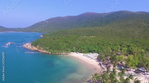 beautiful island in the sea