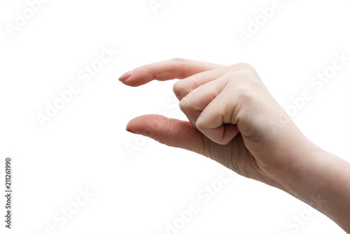 Too Small Beautiful Young Woman Gesturing Small Size With Her Fingers Isolated On White Women S Hand Showing A Small Size Women S Hand Woman S Fingers Meaning Small Size Stock Photo Adobe Stock