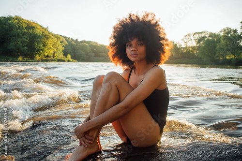 Sun soaked portrait