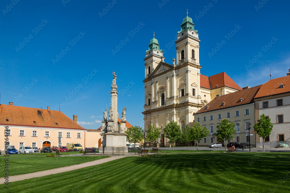 Church of the Assumption in Valtice,  South Moravia, Czech Republic