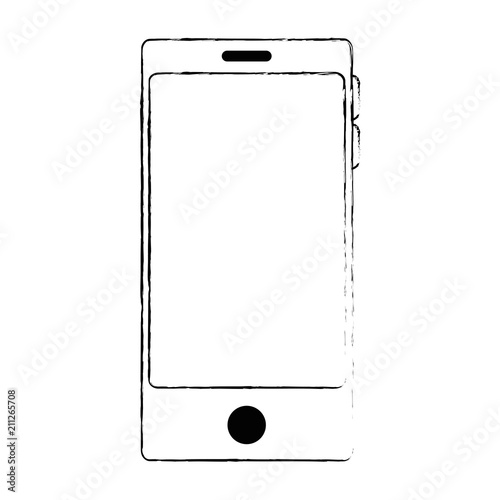 smartphone device isolated icon