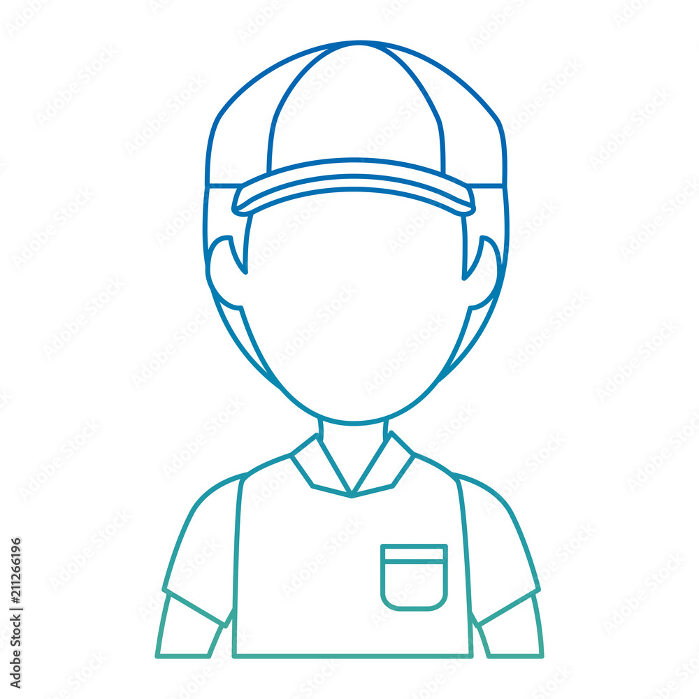 delivery worker avatar character