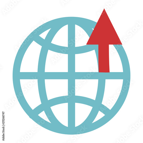 sphere planet isolated icon