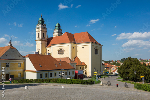 Church of the Assumption in Valtice, South Moravia, Czech Republic