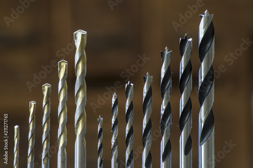 Metal and walls drill bits