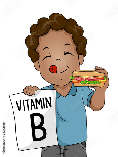 Kid Boy Sandwich Vitamin Il...