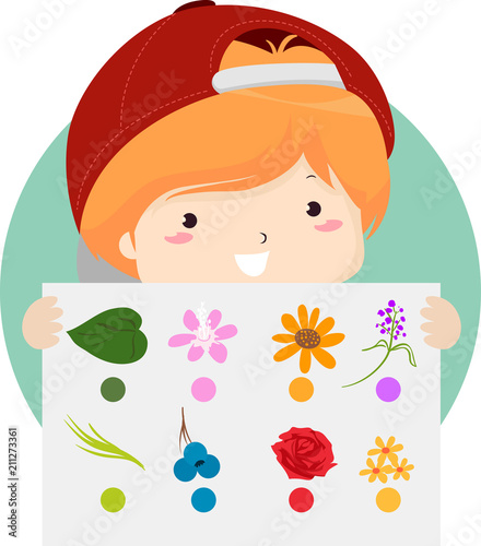 Kid Boy Nature Color Hunt I...