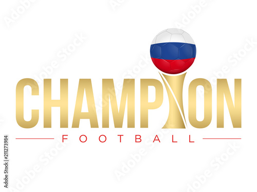 RUSSIE - CHAMPION FOOTBALL 