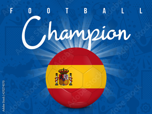 ESPAGNE - CHAMPION FOOTBALL 