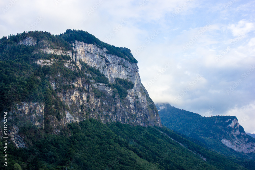Berghang im Vercors, Frankreich.